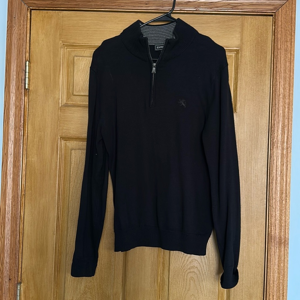 Express quarter zip sweater
